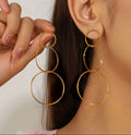 Triple Hoop Earrings