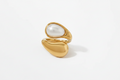 Golden Loop Ring