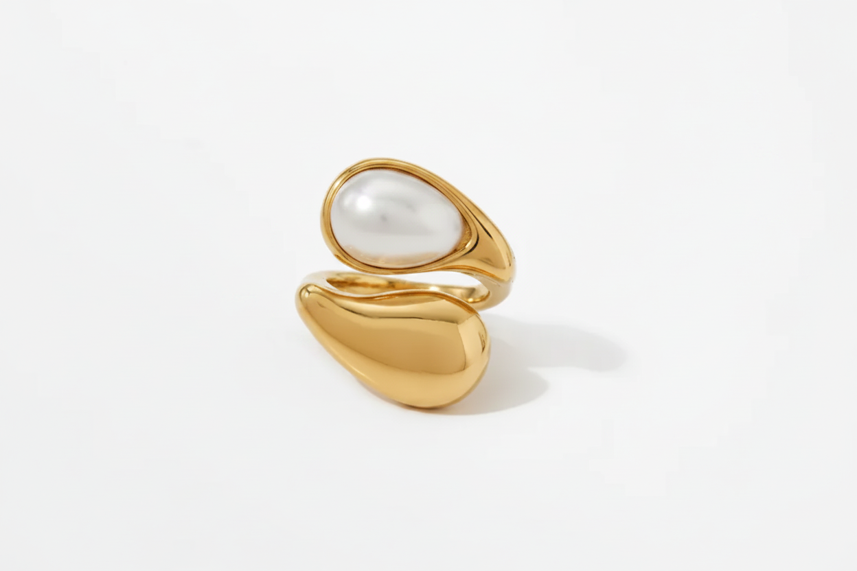 Golden Loop Ring