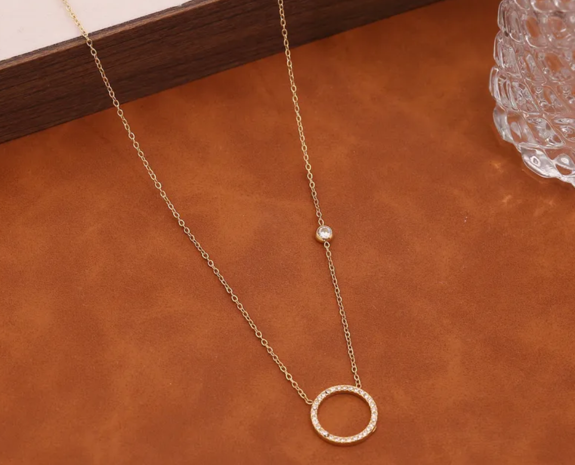 Golden Circle Necklace