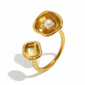Pearl Open Ring