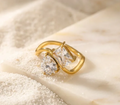 Double Diamond Ring