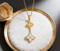 Double Flower Necklace
