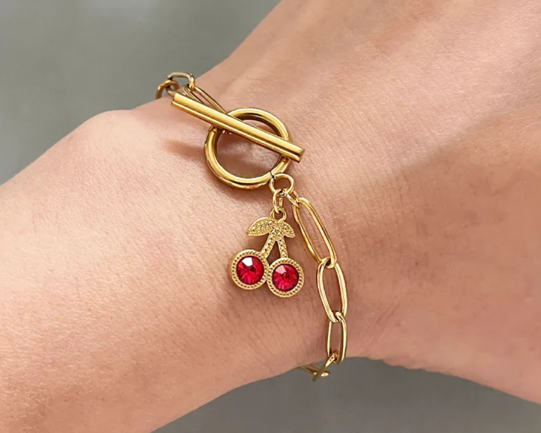 Cherry Bracelet