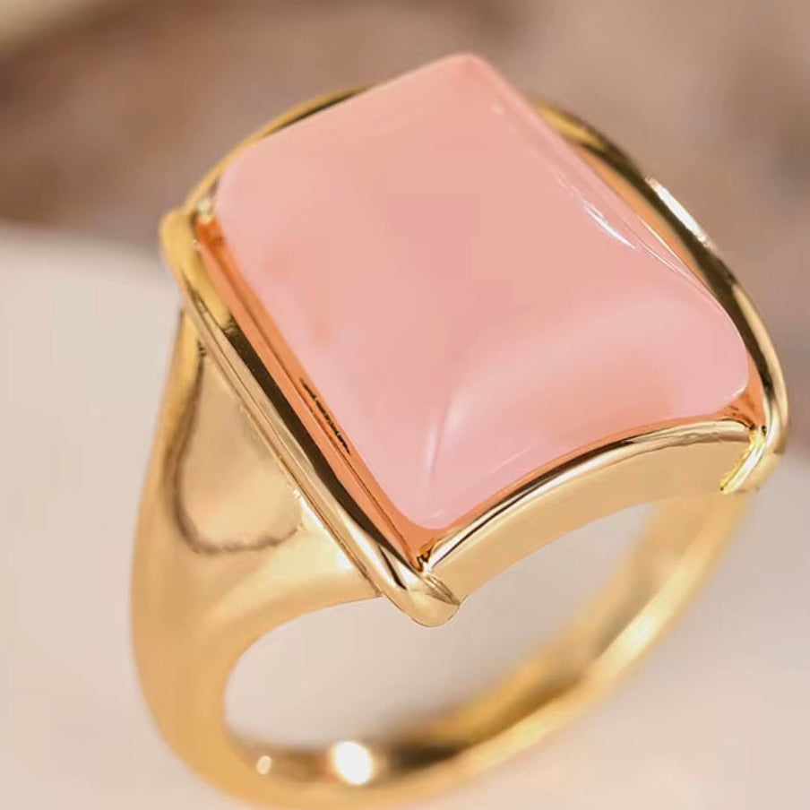 Pink Gem Ring