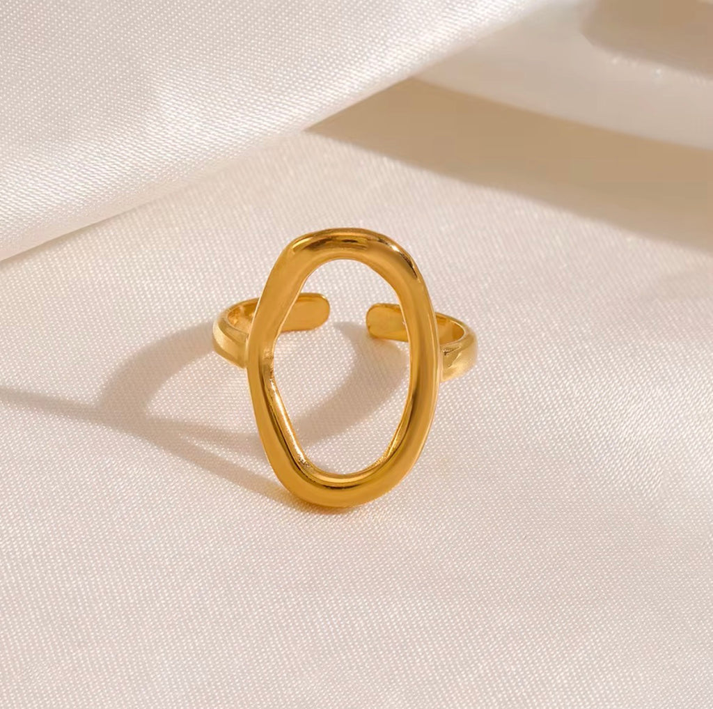 Golden Halo Ring
