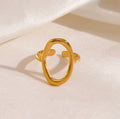Golden Halo Ring