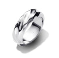 Wavy Silver Ring